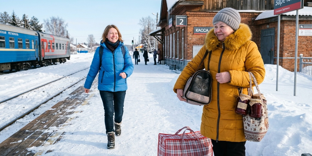 Мама сказала, что перезимует у нас. Я ждала её 10 лет. И теперь не знаю, что делать