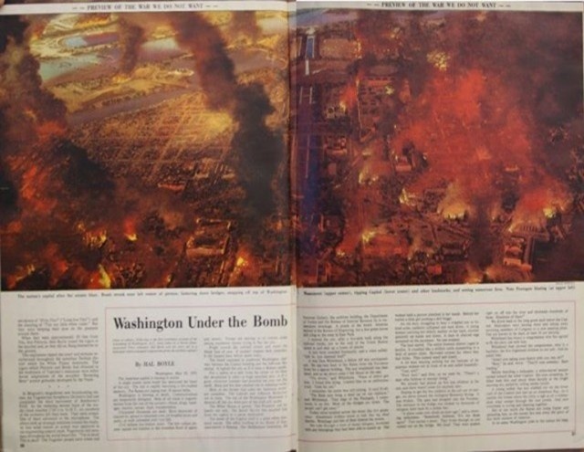 Вашингтон после атомного удара Фото из открытого доступа