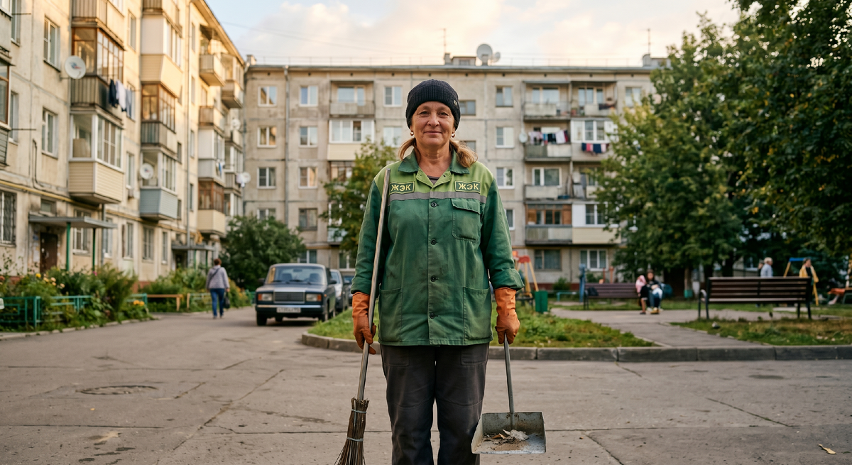 В 45 лет устроилась дворником — и поняла, что это лучшая работа в моей жизни