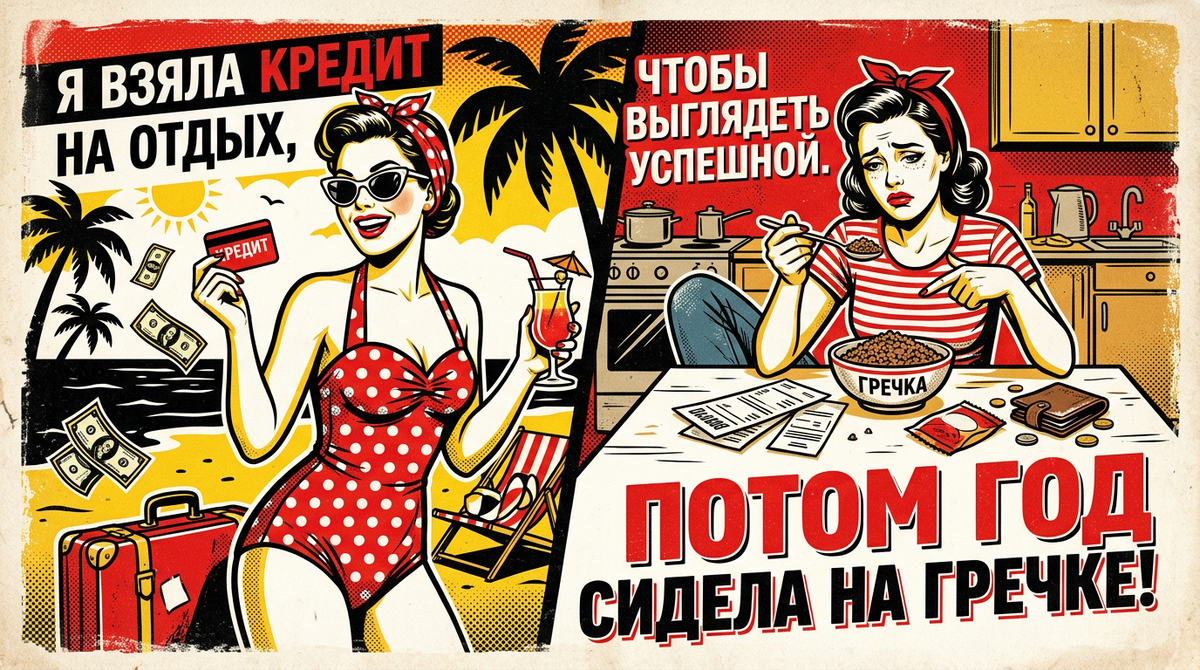 Я взяла кредит на отдых, чтобы выглядеть успешной