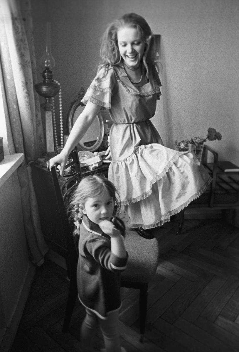    Елена Проклова с дочкой Ариной. 1978 г. Фото: РИА/ Н. Гнесюк