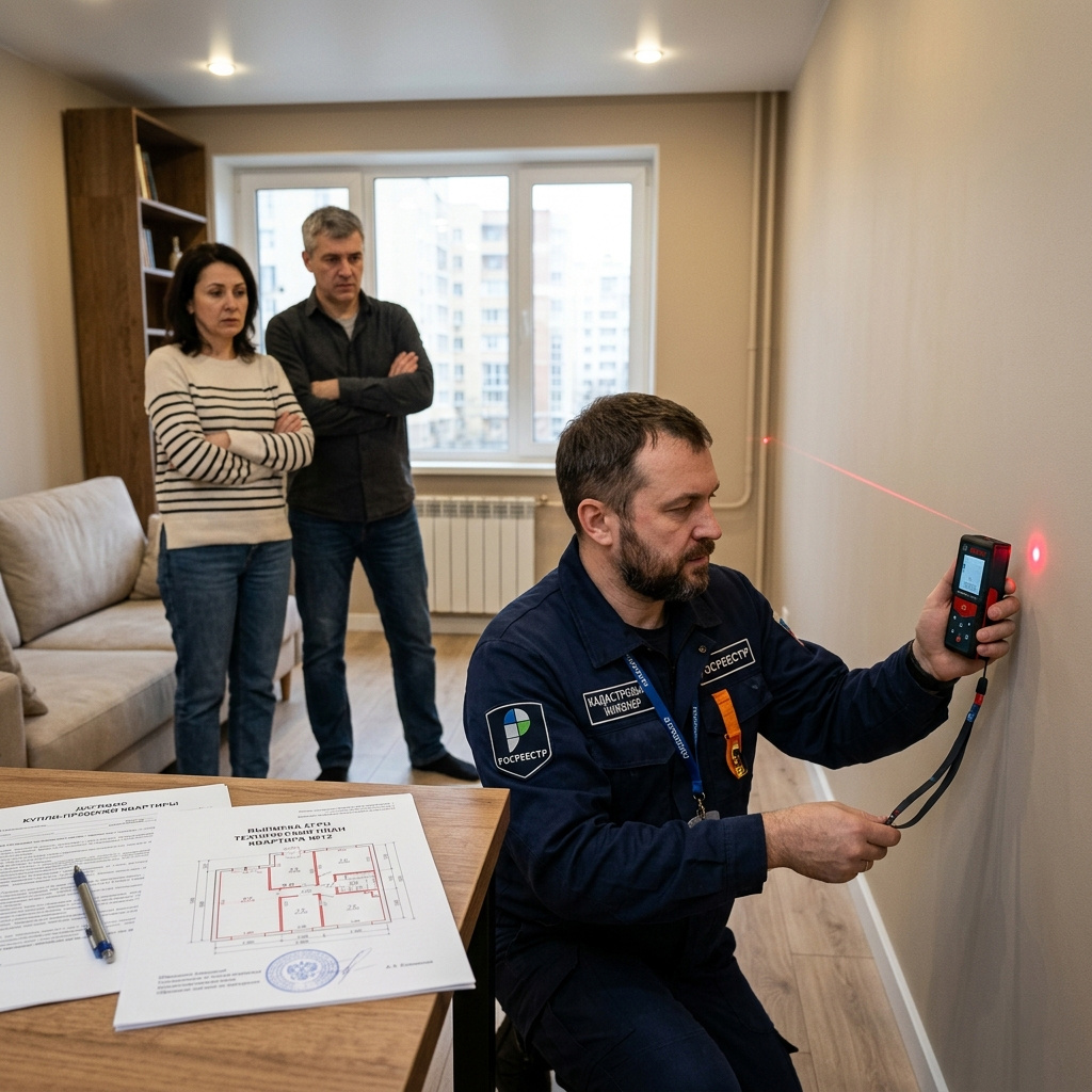 Что проверить в квартире перед сделкой купли-продажи: обмеры, план, ЕГРН