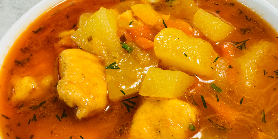 Картофель с курицей !