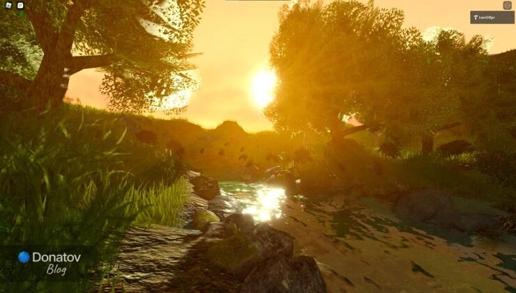    Пример игры на высоких настройках