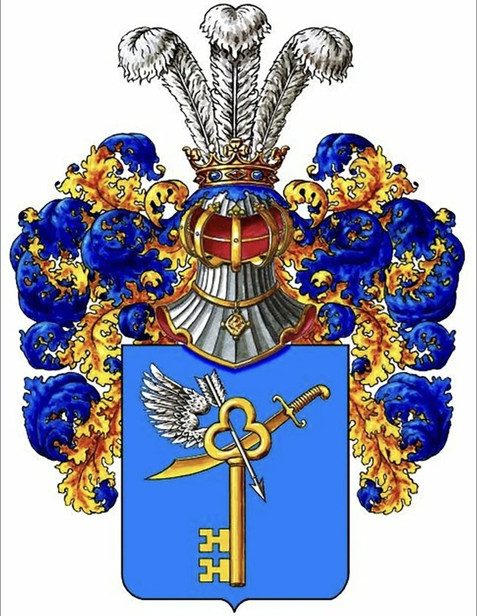 Герб Толстых, из Интернета. 