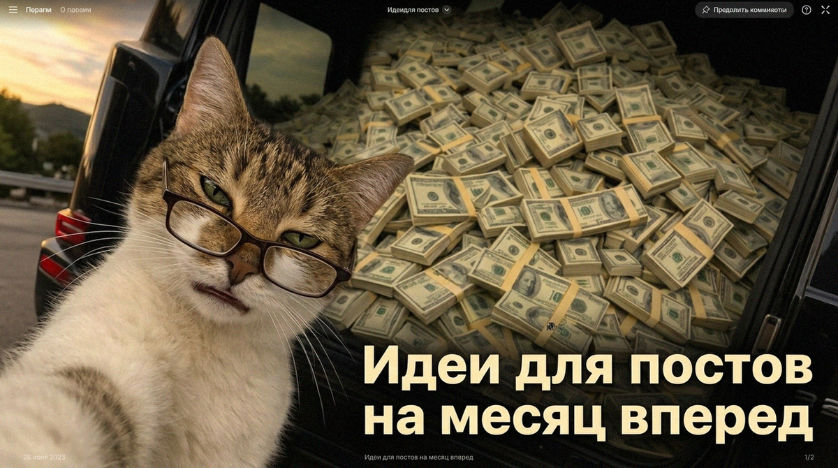    Нейросеть помогает создавать посты за считанные минуты Khar_AG