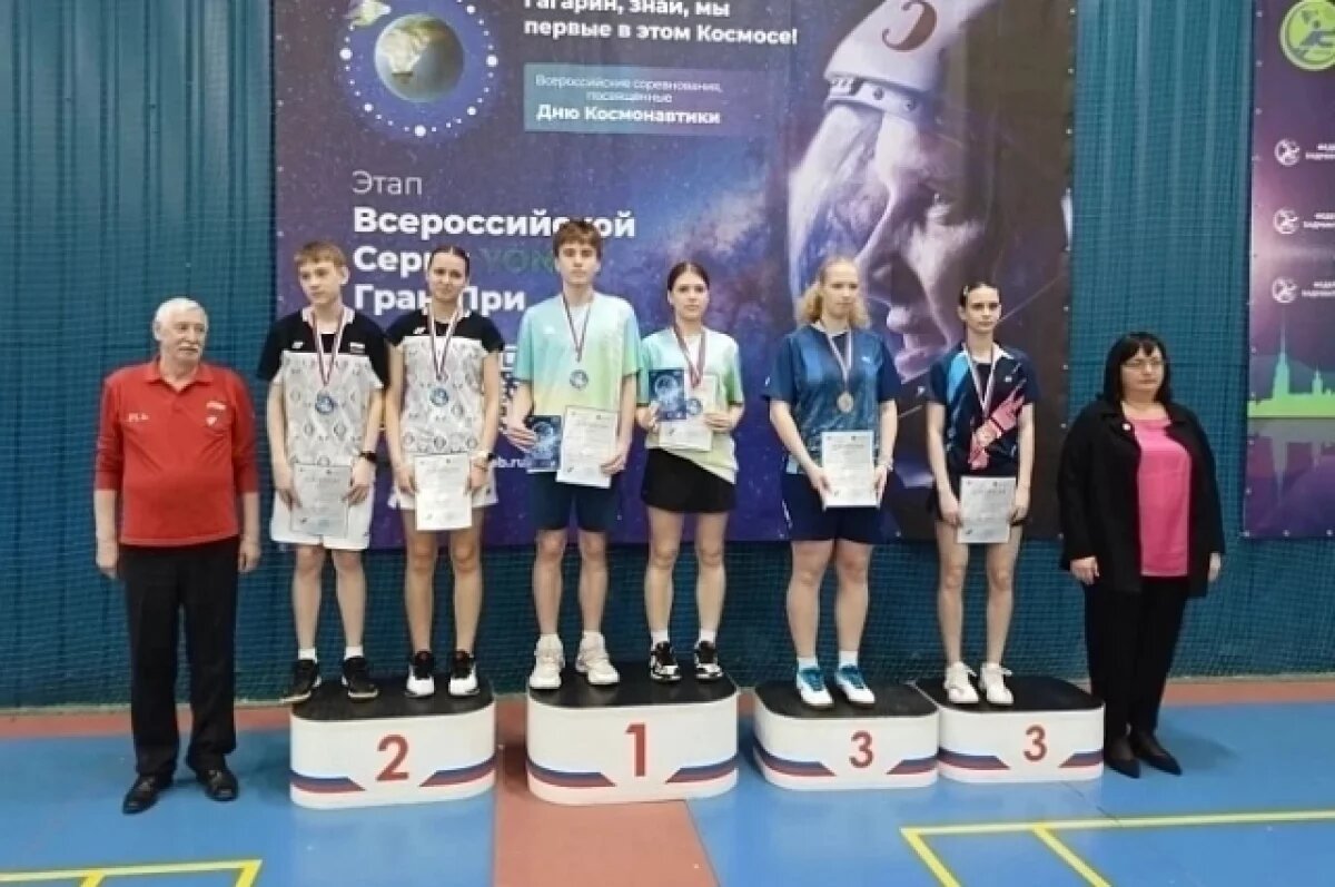    Тульские бадминтонисты взошли на пьедестал Всероссийских соревнований