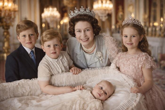 Роды Елизаветы II: как самая знаменитая женщина показала всему миру, что она не только лицо государства, но и мать. Обложка © ChatGPT