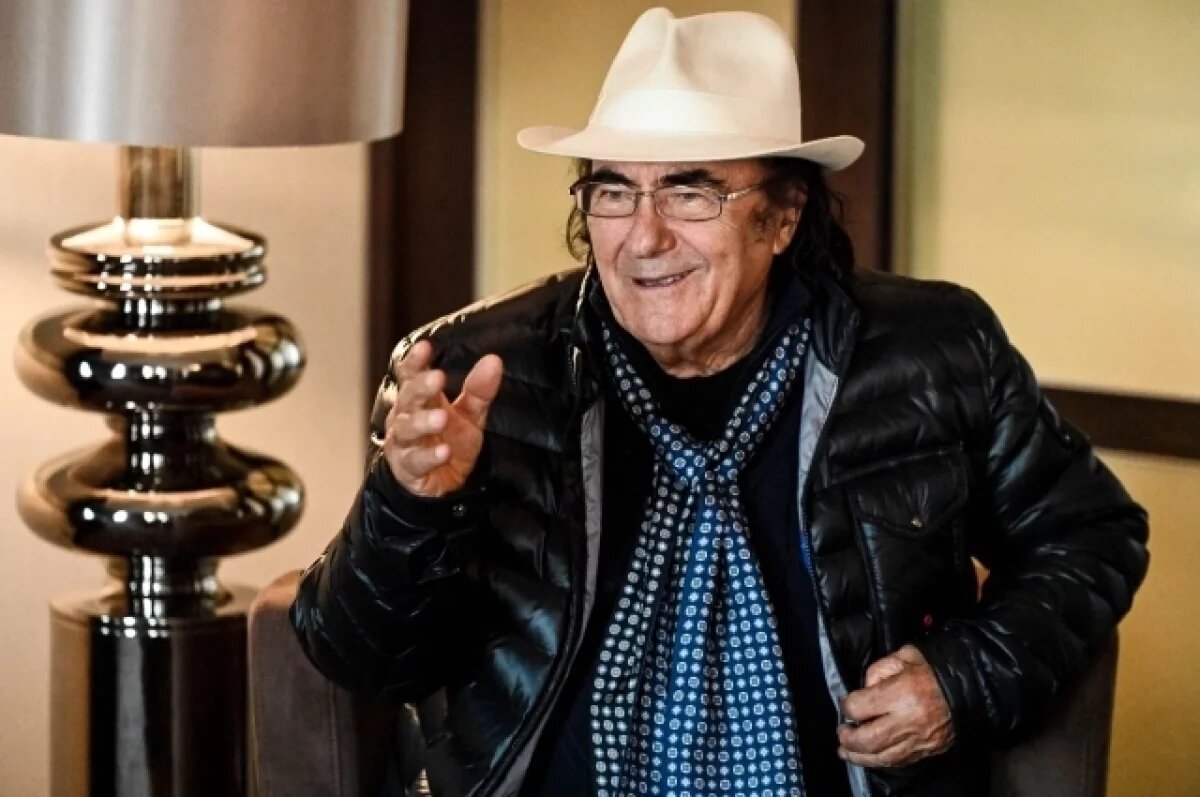    Певец Аль Бано в Новосибирске рассказал о любимом русском блюде