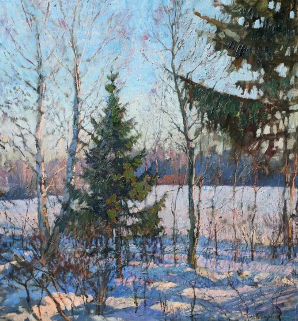 В.П. Косенков. Зима. 1950-е.