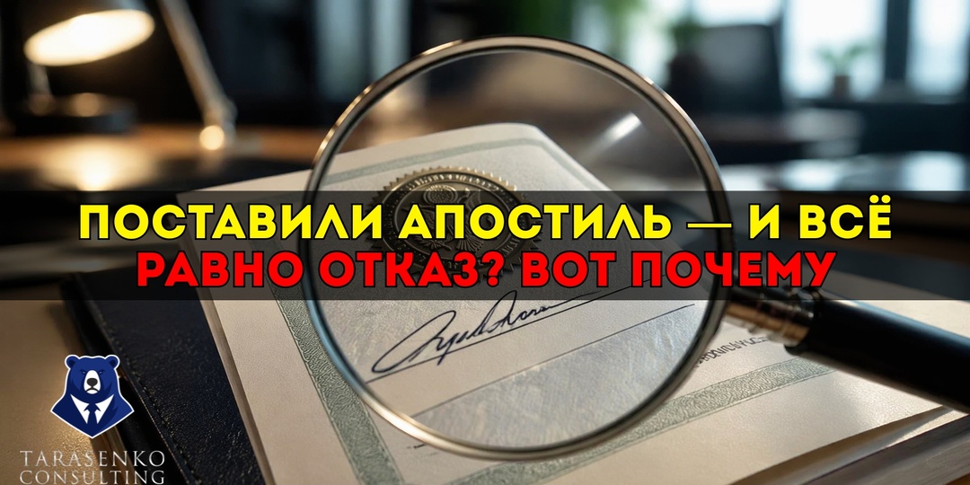 Апостиль: почему у вас не принимают документы за границей