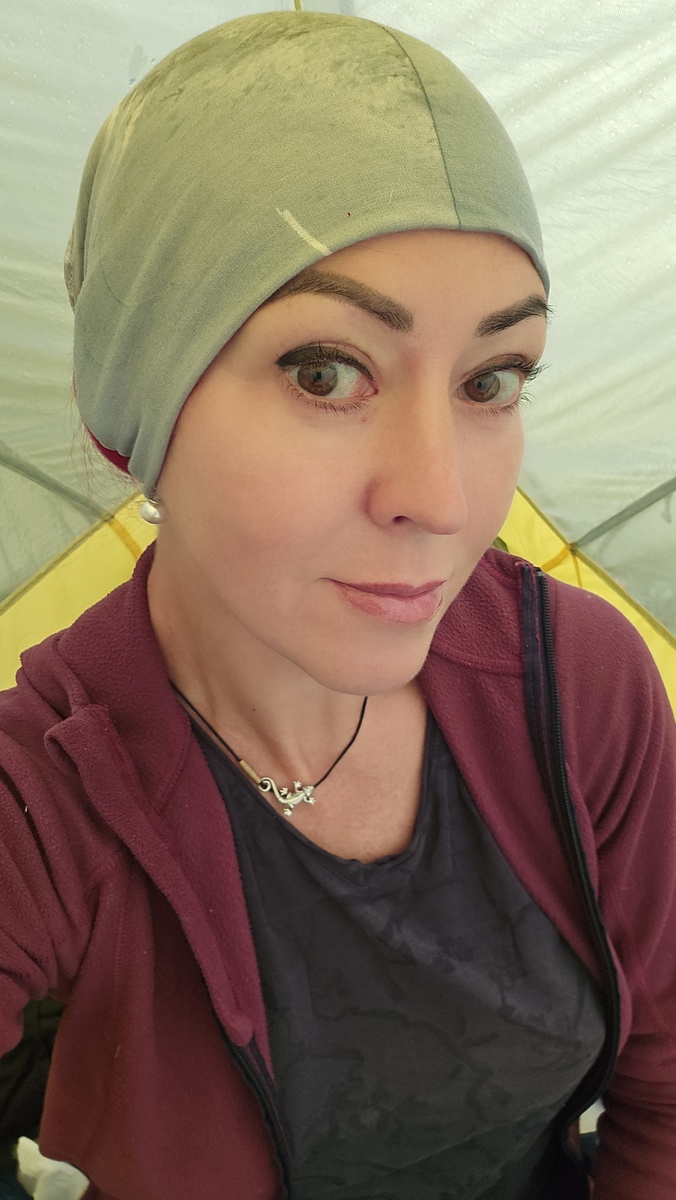 День 103. Утро в палатке