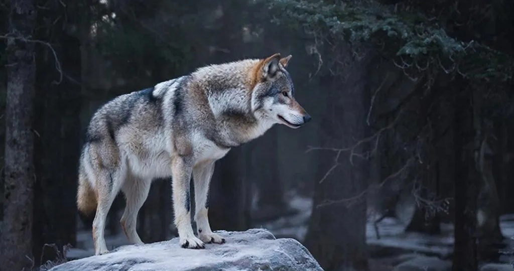 Волк может противостоять любой собаке, но перед ним он бессилен