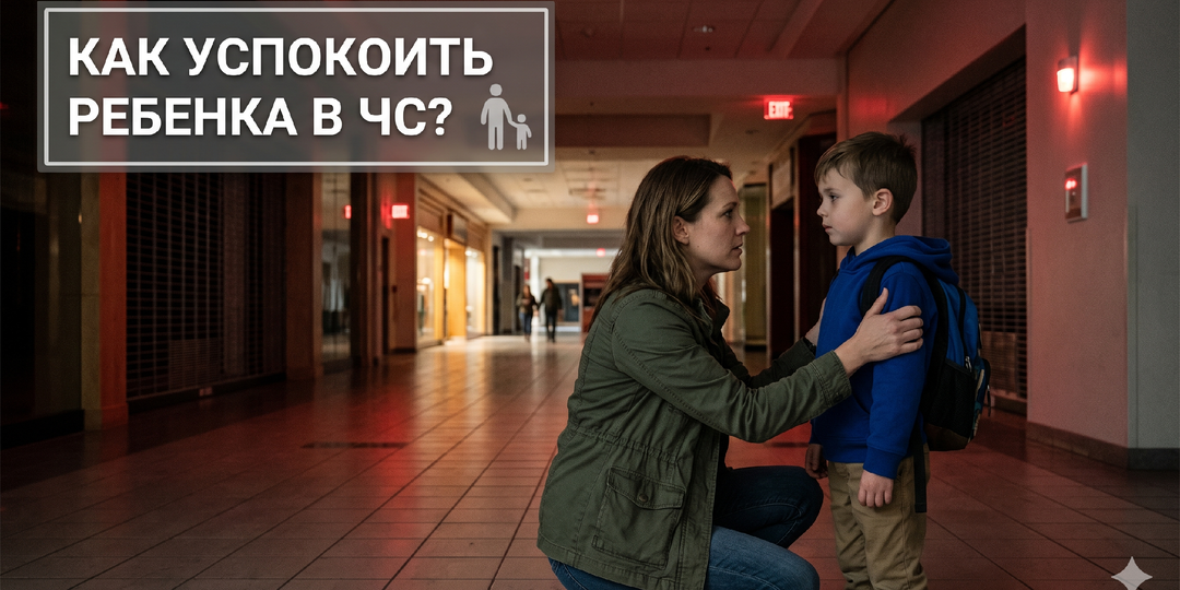 Детский страх в ЧС: 3 фразы, которые спасут жизнь ребенка, когда вы сами в панике