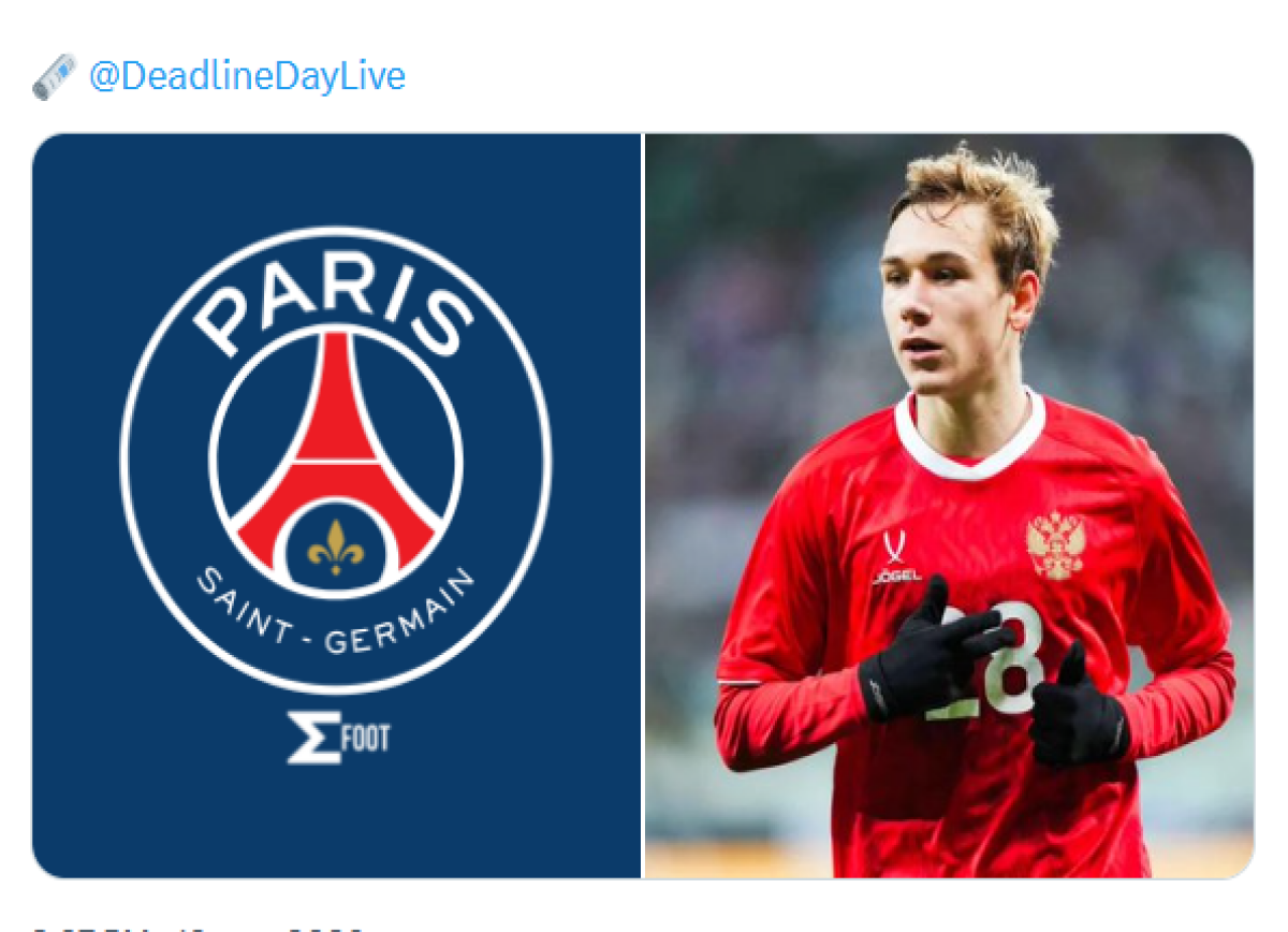     Французы о возможном переходе Батракова в «ПСЖ»: так Забарного сведут с ума