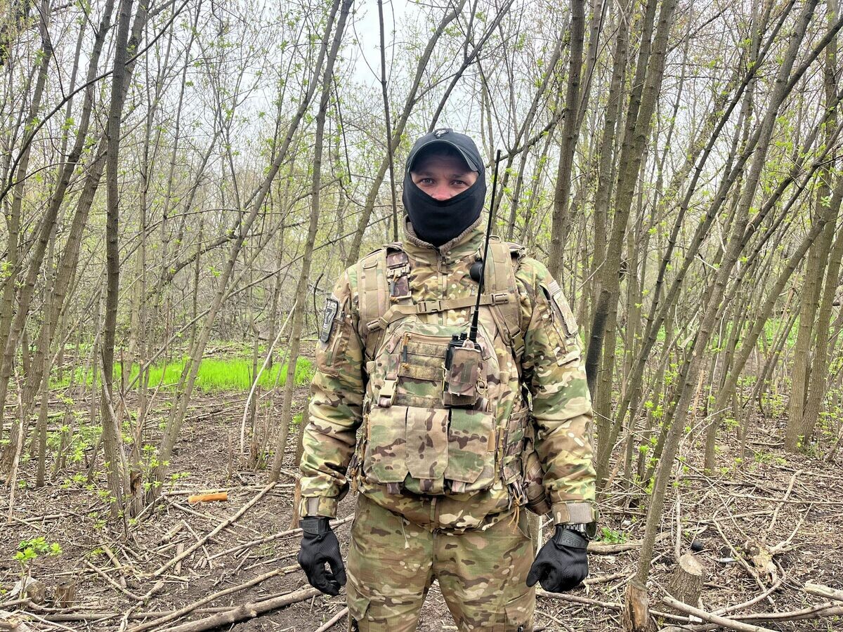    Командир штурмового отделения "Тихий" | © РИА Новости / Михаил Кевхиев