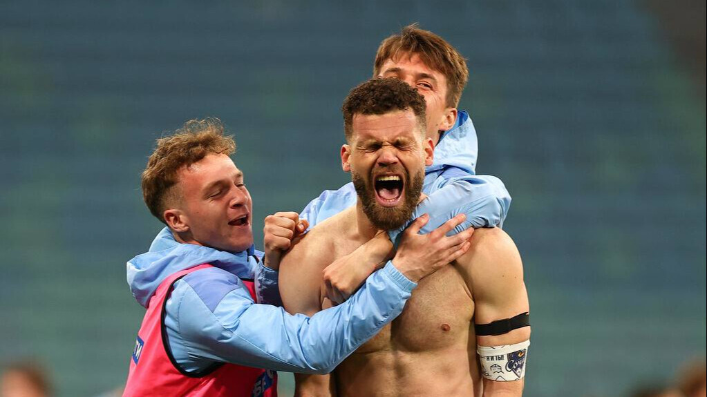 Так выглядит настоящая Радость...Марсело Алвес после победного гола на 90+9-й минуты...