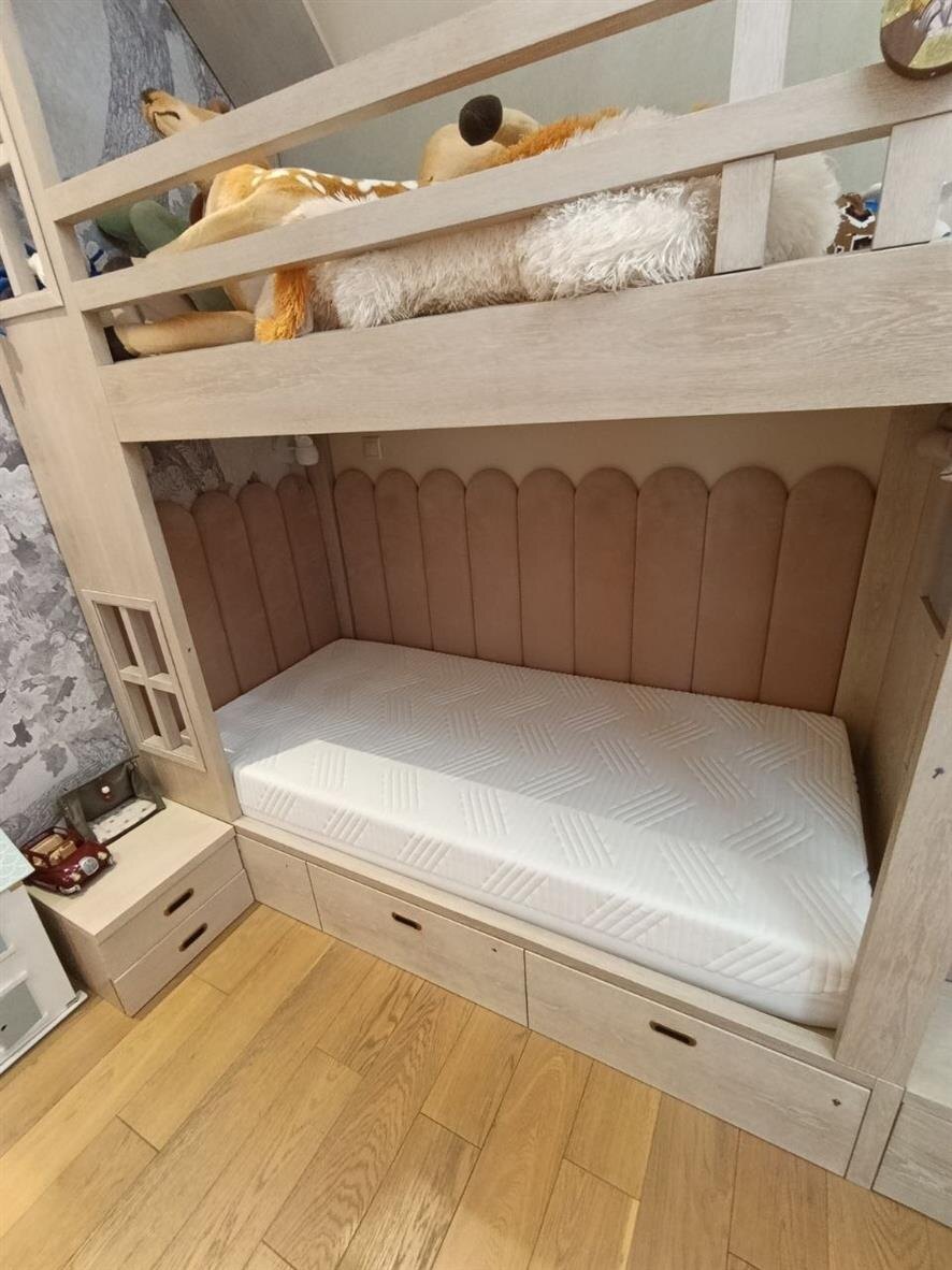 Детский матрасу одного из наших клиентов(провели чистку)