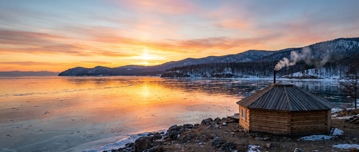 Байкал — не просто озеро. Это 20% всей пресной воды на поверхности Земли, глубина до 1642 метров и уникальная экосистема с рыбами которых нет нигде больше. Именно здесь — на берегу этого чуда — сформировалась бурятская кухня
