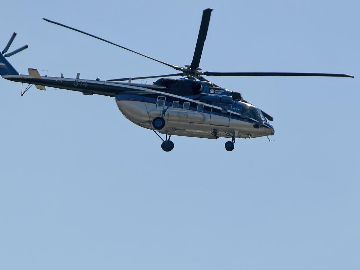    Вертолет Ми-171 во время демонстрационных полетов на открытии Международного авиационно-космического салона МАКС | © РИА Новости / Евгений Одиноков