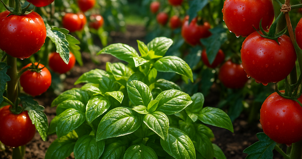 Подробное руководство: Какие растения лучше всего высаживать рядом с томатами для повышения урожайности в два раза