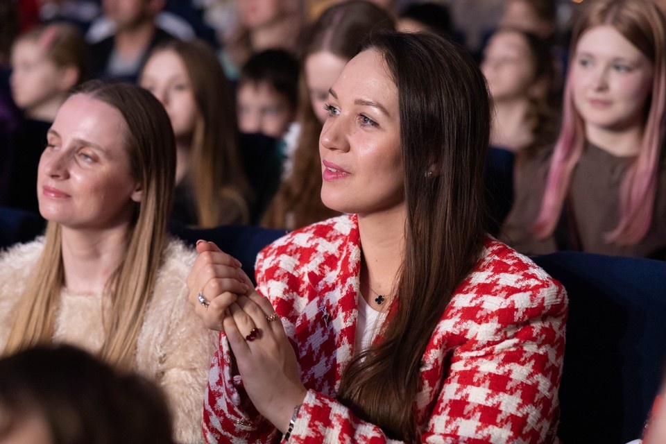    Зрители с нетерпением ждали начало премии Любовь ЛАНЧЕВА