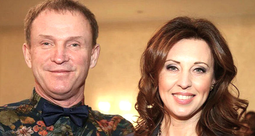 на фото Наталья Сенчукова и Виктор Рыбин 