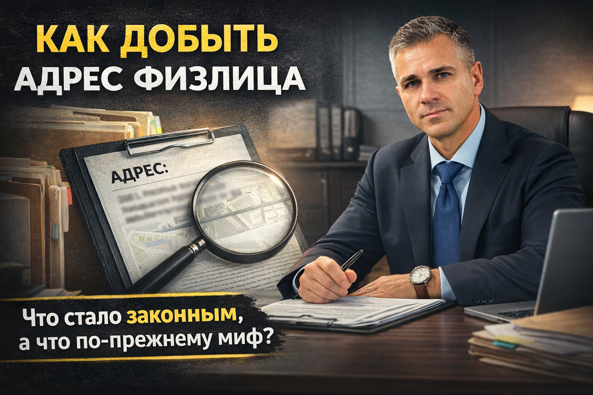 Как законно узнать адрес физлица в 2026 году: что изменилось, где мифы и почему «пробить адрес» — плохая идея