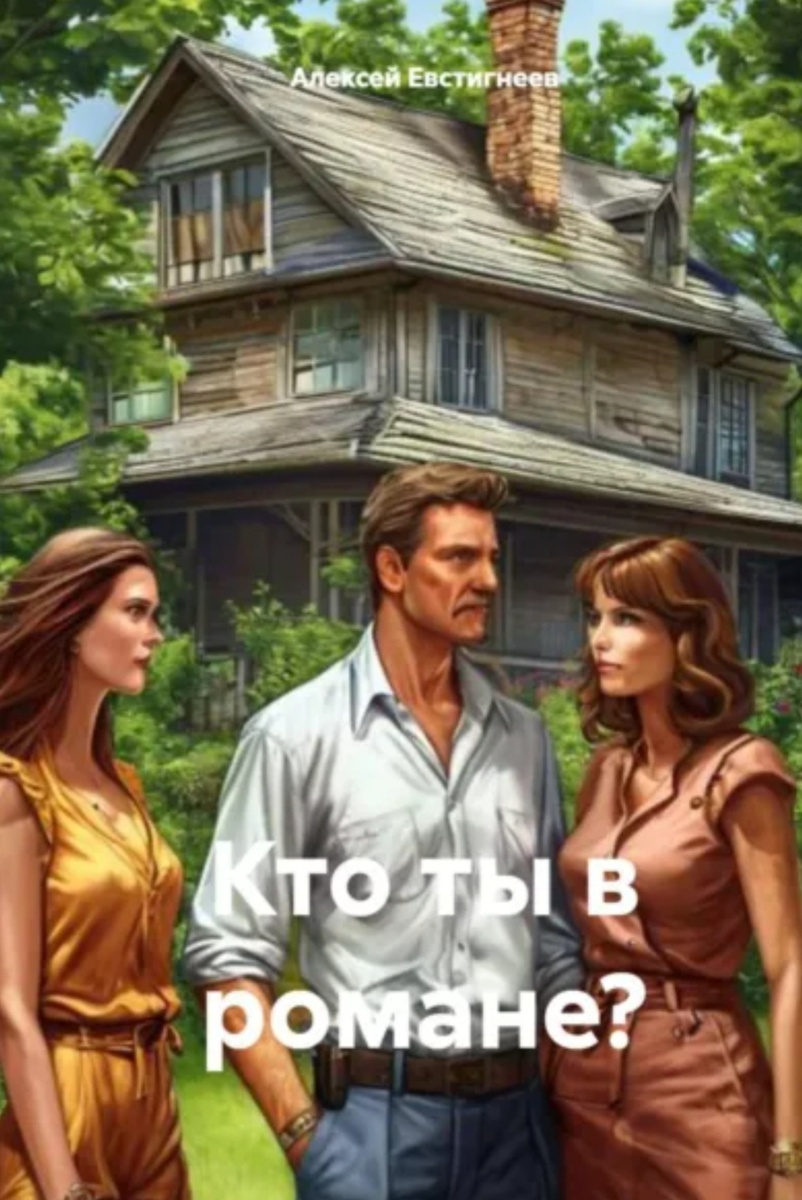 Обложка романа "Кто ты в романе"