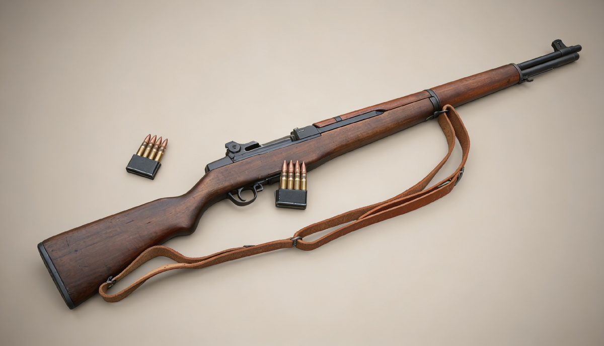 M1 Garand, U.S. Rifle, Caliber .30, M1.