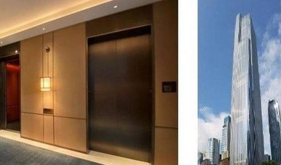 Самый быстрый лифт в мире развивает скорость 75 км/час