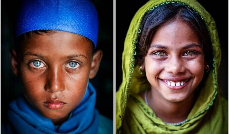 14 портретов из Бангладеш: фотограф показала редкие светлые глаза местных