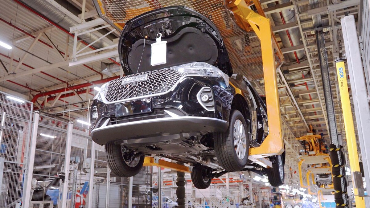    Производство Haval M6. Фото Haval