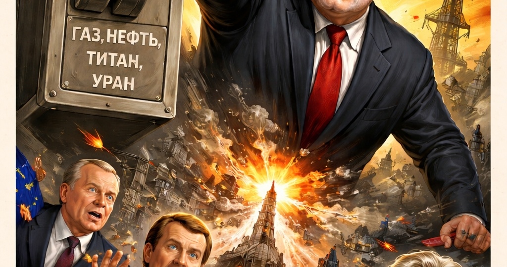 «Выключить рубильлник» для Европы: Миронов предлагает «отрезать» ЕС от российских ресурсов