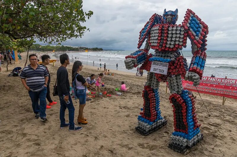 Семиньяк и Кута на острове Бали. Индонезия.