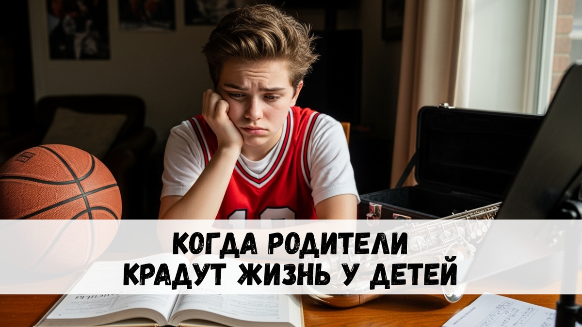 Ребёнок под давлением чужих мечтаний.