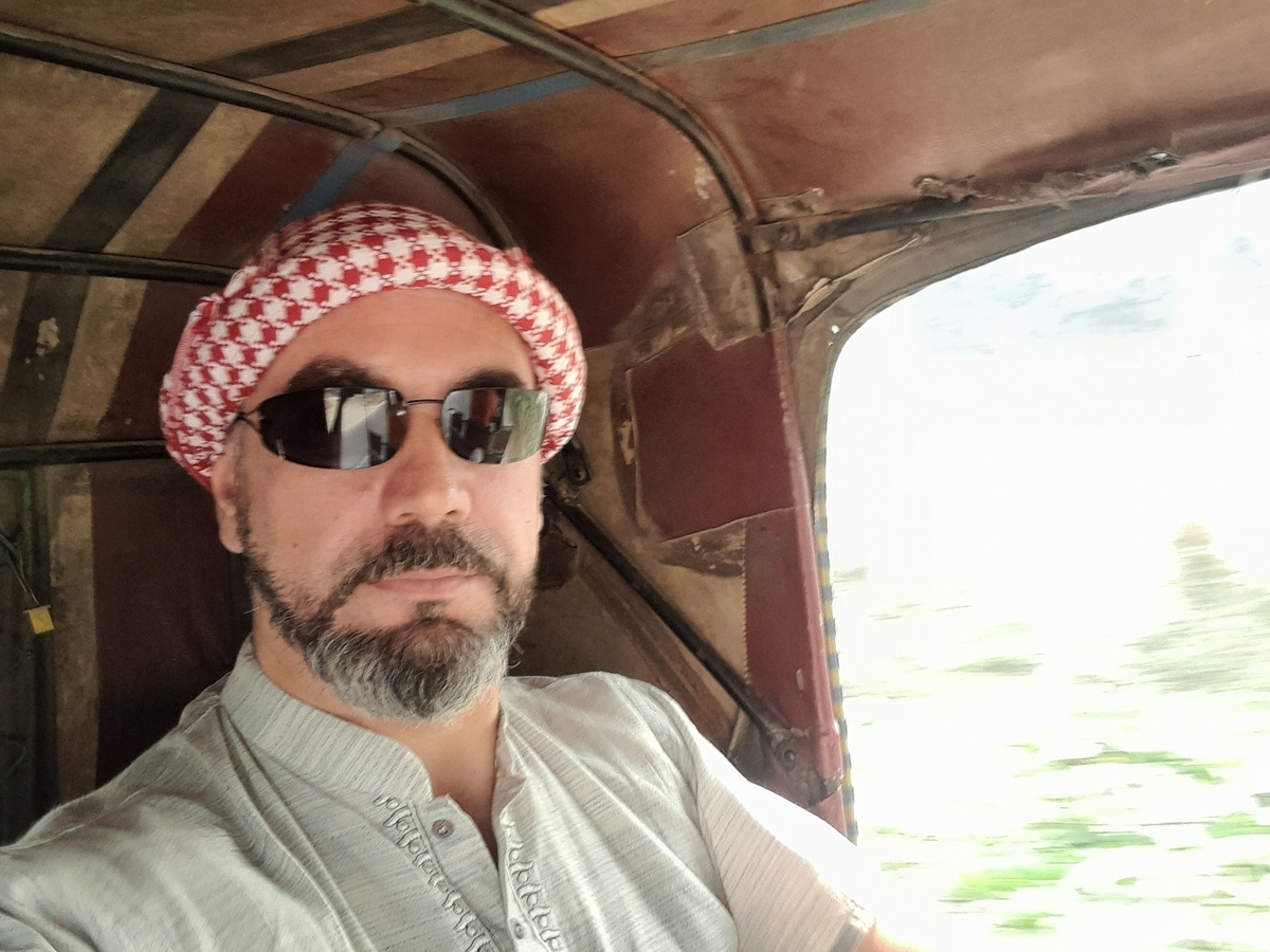 На тук-туке