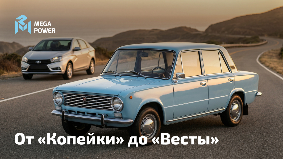 От «Копейки» до «Весты»: история ВАЗ и бренда Lada