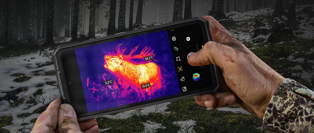 Варианты новых смартфонов с тепловизором на сегодняшний день
