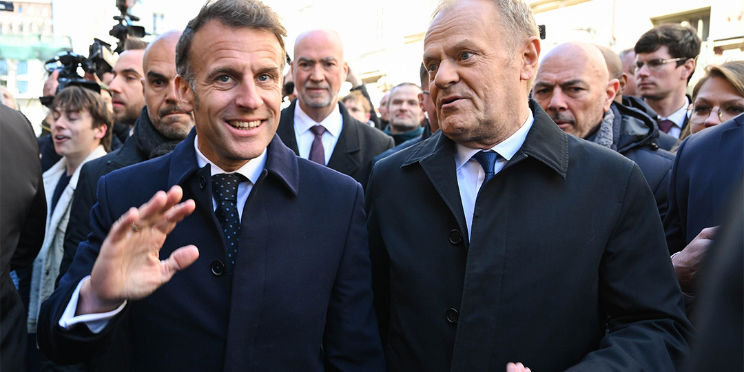 Макрон рассказал об обсуждениях совместных с Польшей военных учений