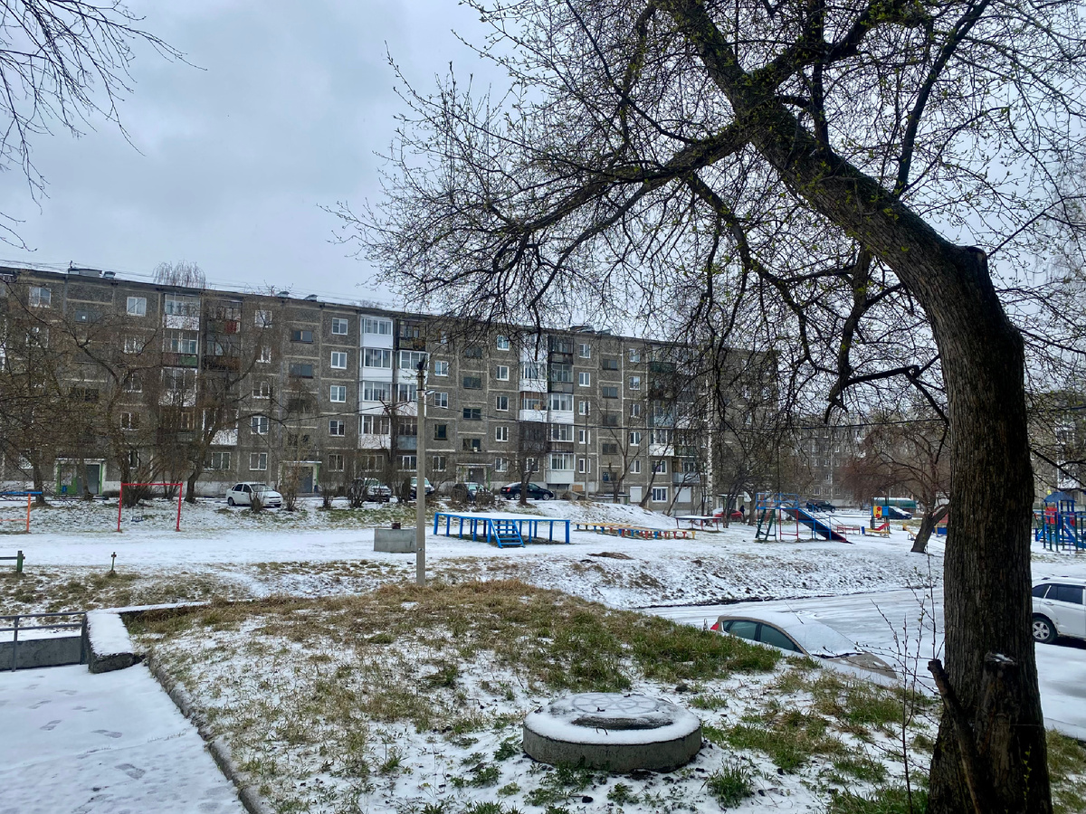 Снег сыпет с ночи, мокрый и противный
