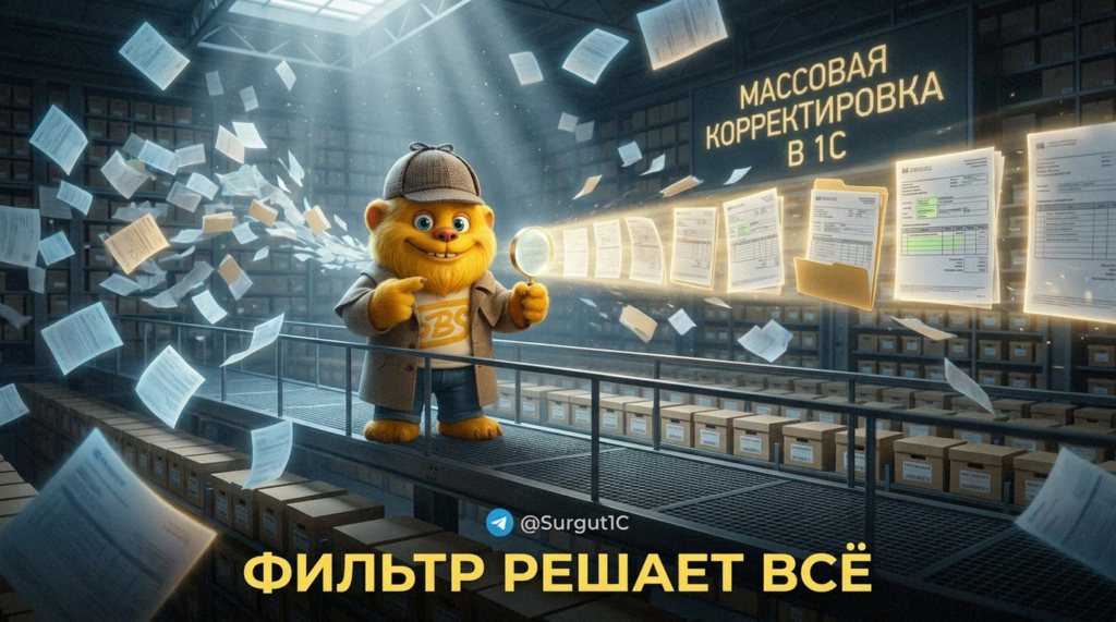    Как быстро изменить данные в 1С: групповое редактирование, ошибки, тебе нужно знать! Команда СБС