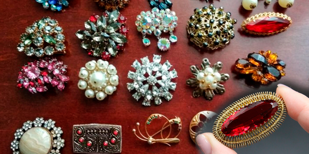 Брошки наших мам и бабушек. Украшения времён СССР. Детство ушло в прошлое, но память осталась