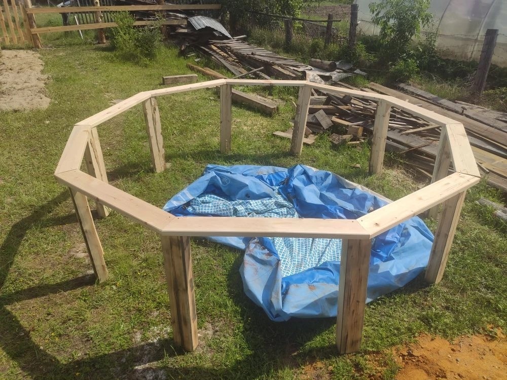 Вторая жизнь надувного бассейна