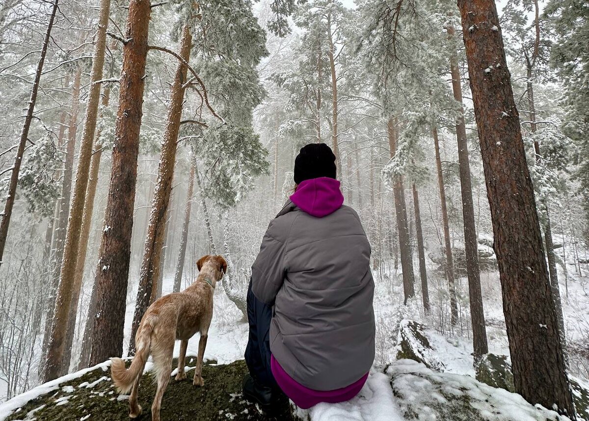 Это я и человеческая подруга Катя