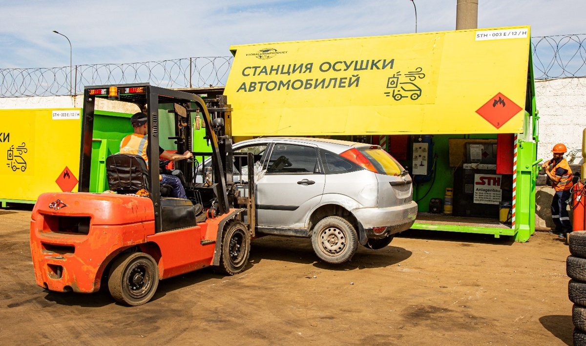 Станция осушки ПК "Вторалюминпродукт"