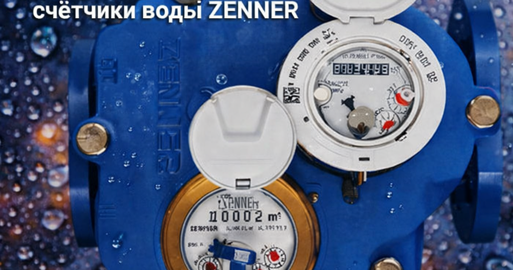 НОВИНКА - КОМБИНИРОВАННЫЙ СЧЁТЧИК ХОЛОДНОЙ ВОДЫ ZENNER WPV