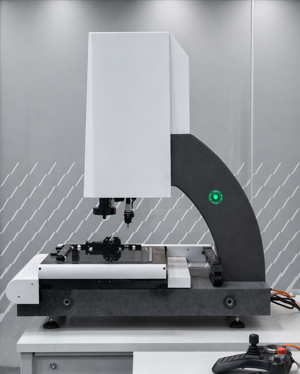 Видеоизмерительный микроскоп консольного типа INTEGRA Stark AP. Конструкция консоли.