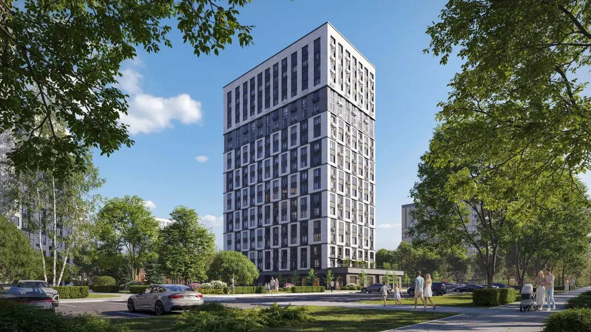 Рендер ЖК "Авторика"