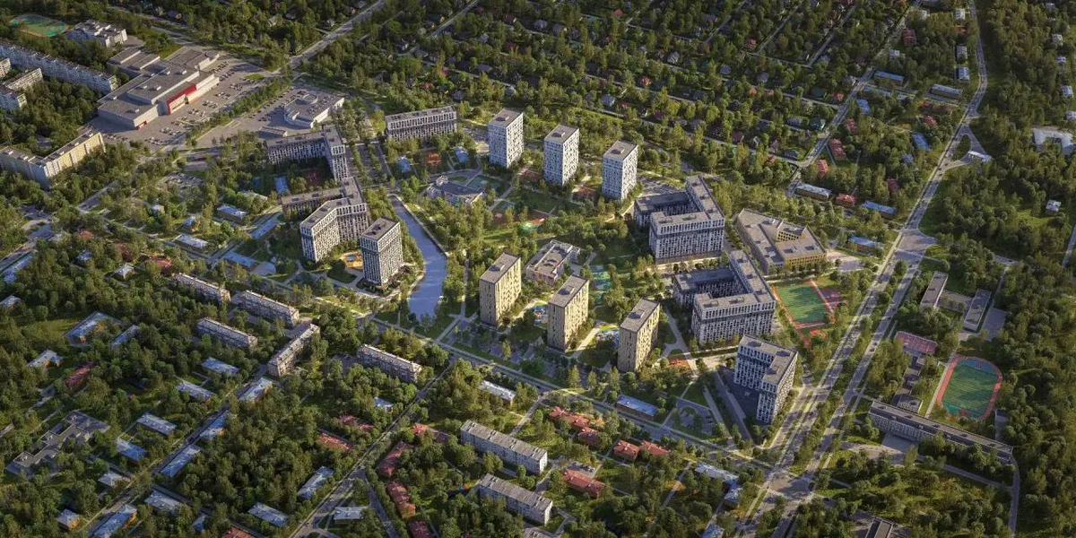 Рендер ЖК "Авторика"